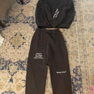 Mayfair authentic Mental Health 100% cotton sweatsuit